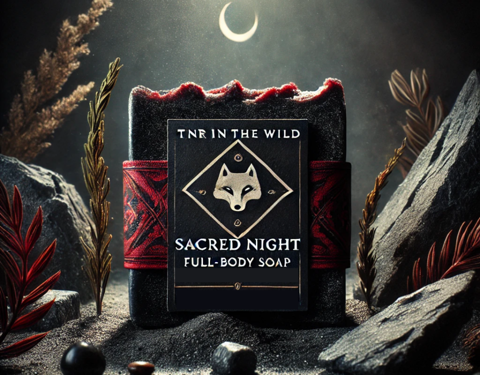 sacred night bar soap by TNRintheWild